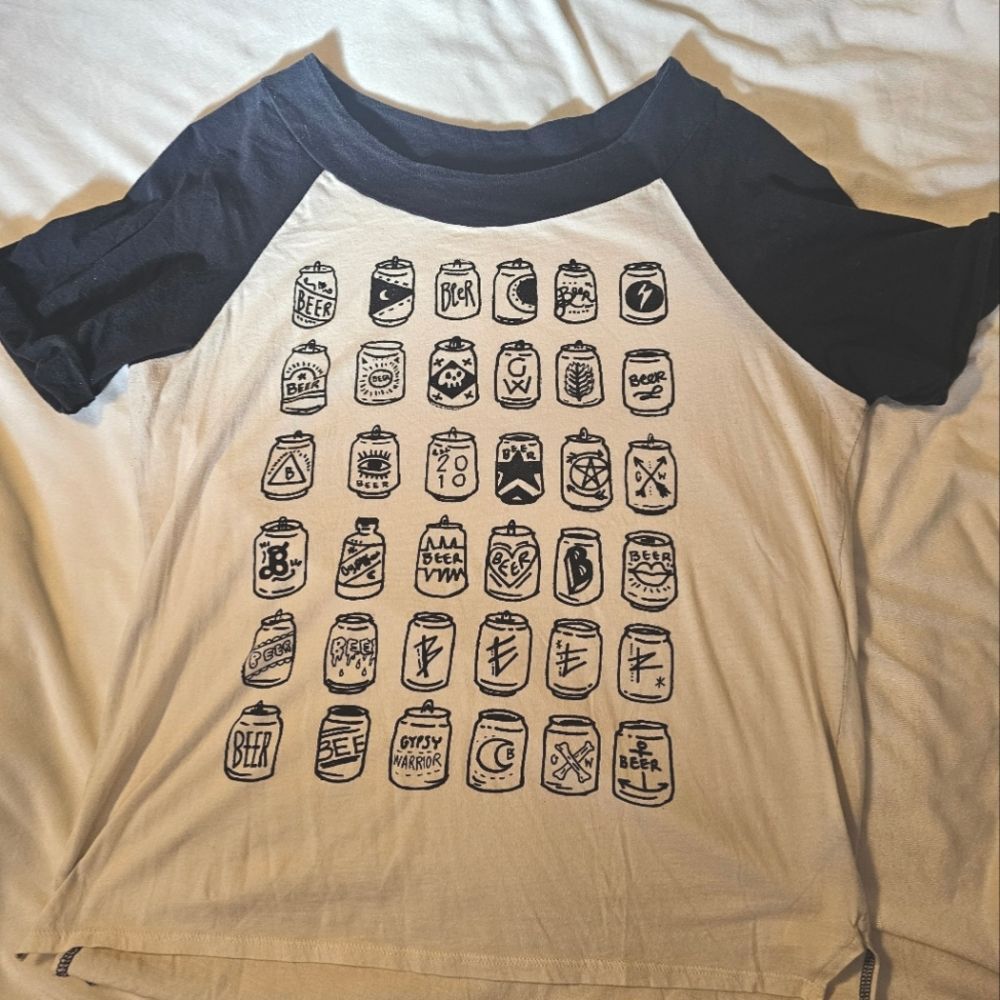 Gypsy Warrior Baseball Beer Tee